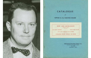 photo of A. Reynolds Ren Morse founder of IMS Company and the original IMS Catalog distributed in 1950