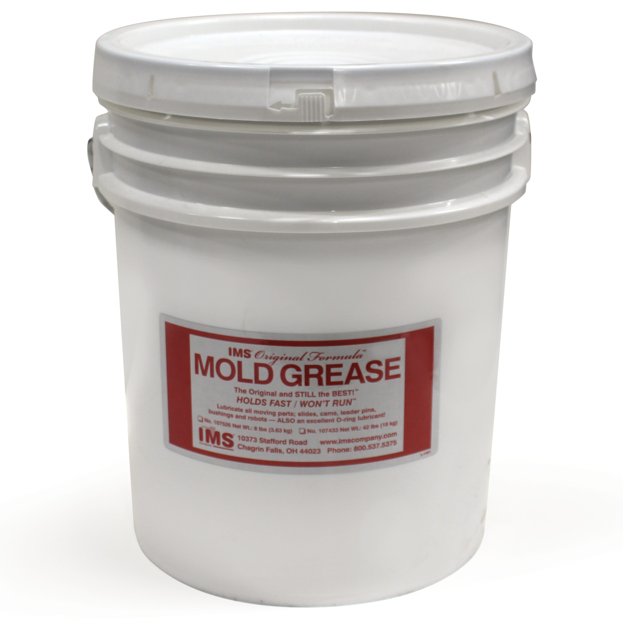 Mold Grease, Original Formula. 5 Gal Pail, 42 Net. IMS Company